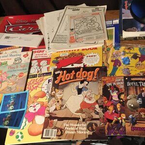 LOT OF KIDS COLORING ACTIVITY BOOKS ++ DISNEY CARS MONSTERS INC HERSHEY'S